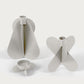 Floreal Set of 3 Candle Holders