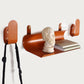 Flow Set of 2 Wall Shelf and Hanger - Orange